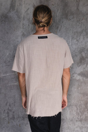 LONG TEE BEIGE