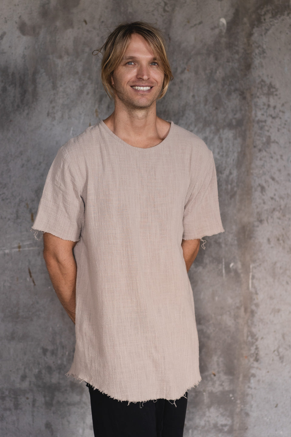 LONG TEE BEIGE