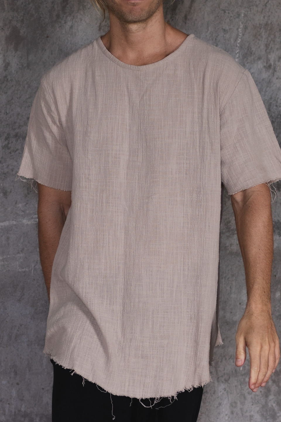 LONG TEE BEIGE