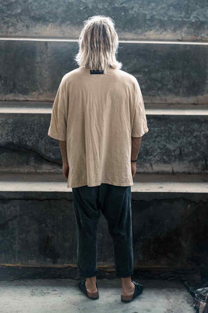 OVERSIZED STONE WASHED TEE