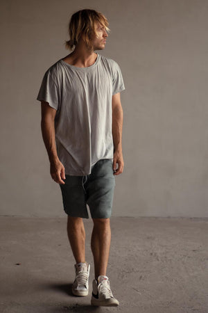 HAND DYED BLUE ULTRA LITE TWIST TEE