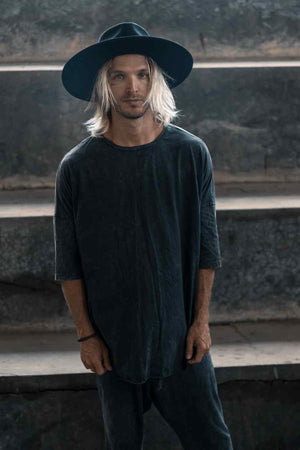 HEAVY COTTON 3 QUARTER TEE